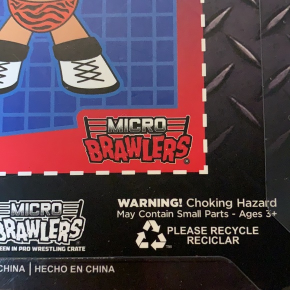 Flynn’ Brian Pillman, Micro Brawler Pro Wrestling Tees - Picture 3 of 4